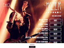 Tablet Screenshot of hozier.com